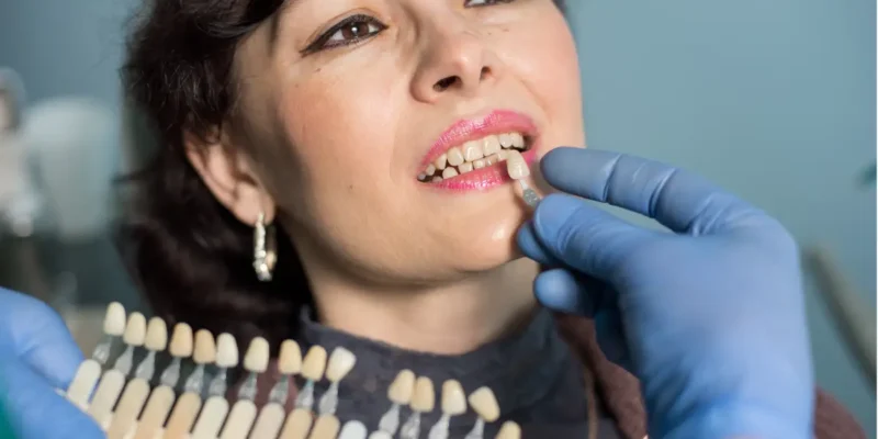 Dental crown replaced in one day